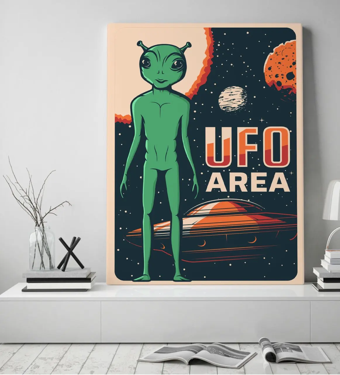 

Холщовый стол BK 50x70 см-1 в форме НЛО