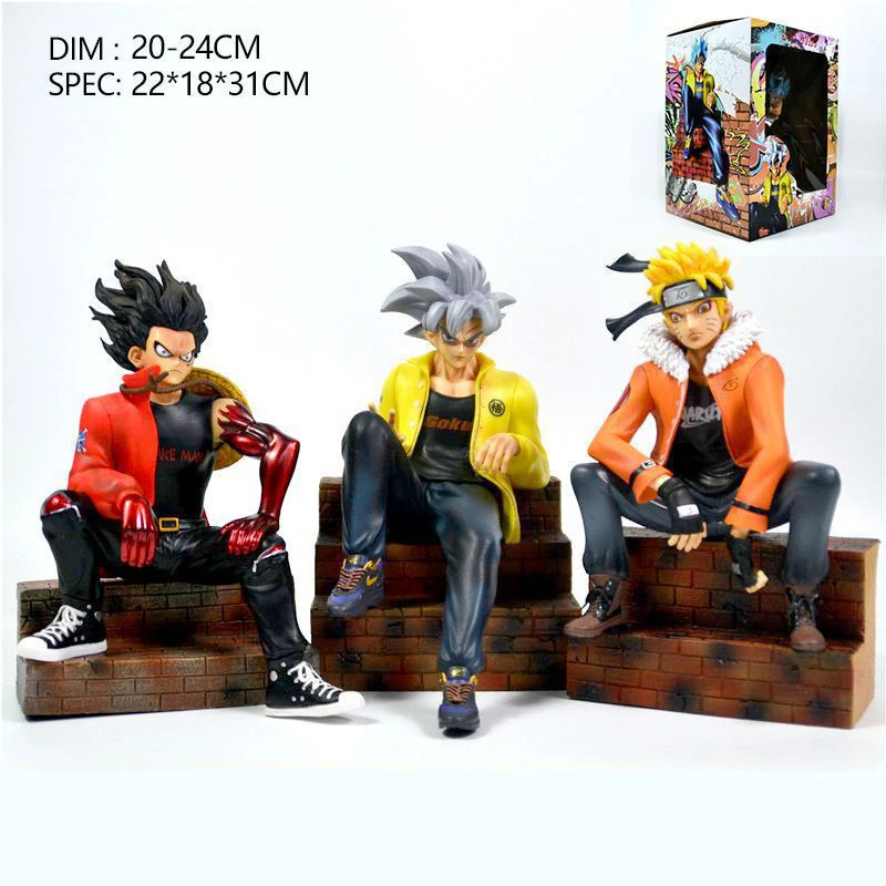 Экшн-фигурка Гоку из аниме Драконий жемчуг цельная обезьяна д Луффи змея человек