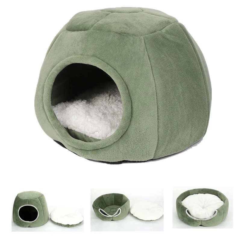 

Sleeping Small Warm Guinea Pigs Dog Cage Hamster Bed Bed Pet Hedgehog Small House Nest Cat Cave Winter