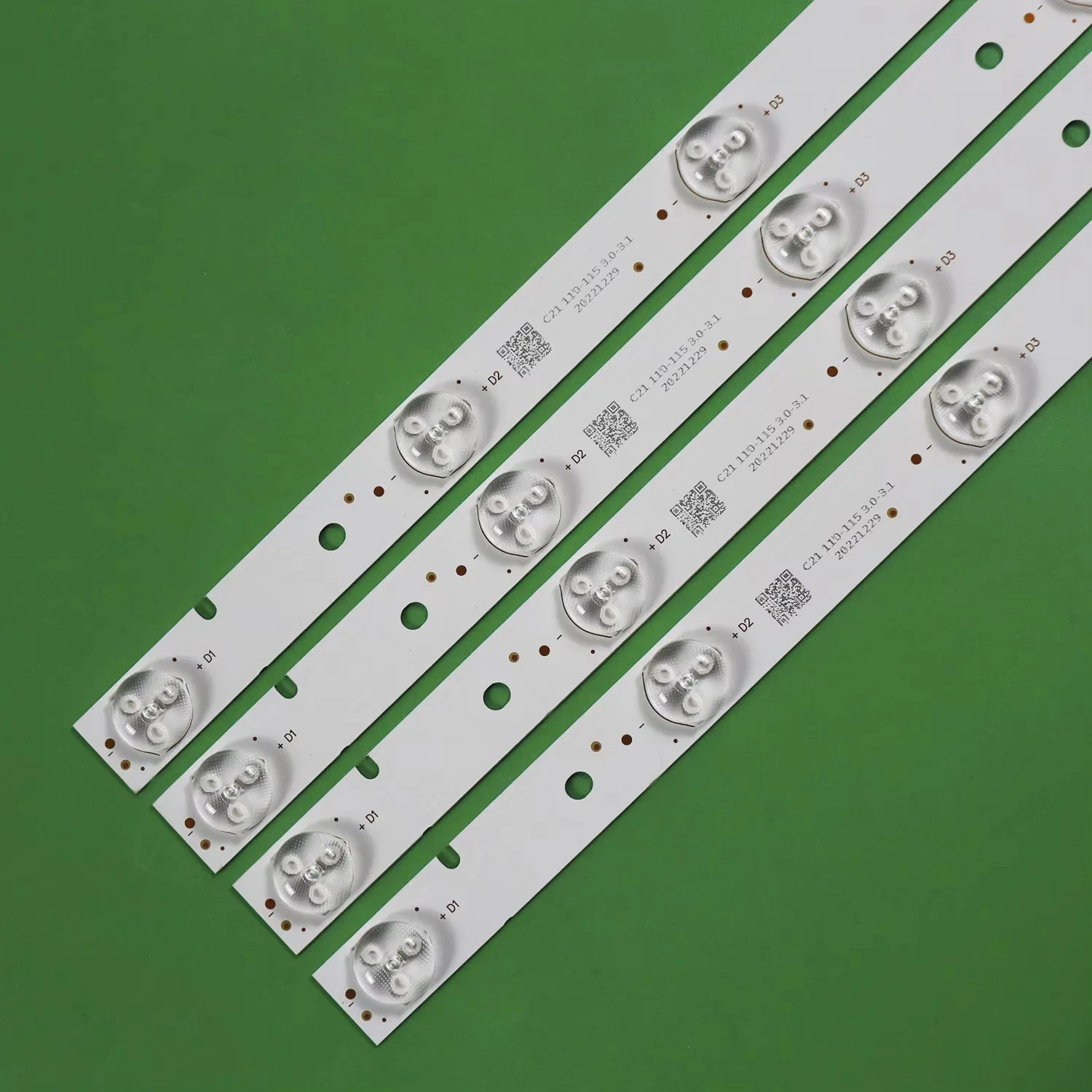Лента светодиодной подсветки для BBK 43LEX5009/FT2C ZDCX43D12-ZC14F-02 303CX 430032 CX430M02 CX430DLEDM LC430DUY-SHA1