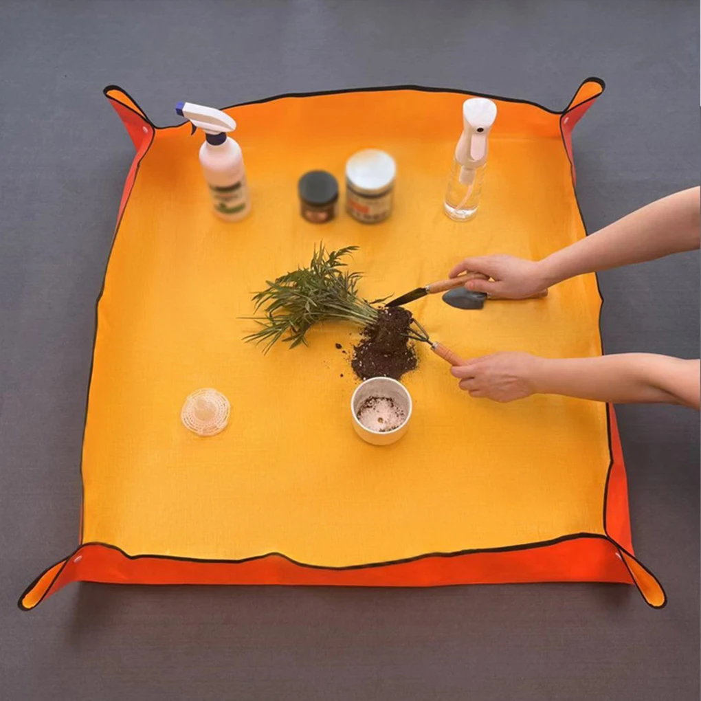 

Подкладка в корзину коврик для посадки, водонепроницаемый, с гладкой поверхностью, простой инструмент для садоводства в помещении и на открытом воздухе