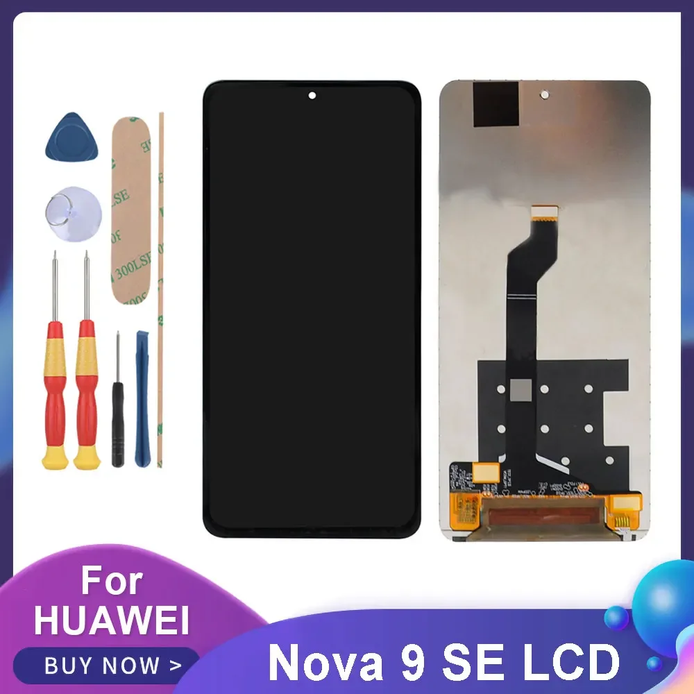 Фото Pop 6,78 ''для Huawei Nova 9 SE ЖК-дисплей с цифровым преобразователем сенсорного экрана в сборе Honor 50 SE JLN-LX1 Замена ЖК-экрана с рамкой №1