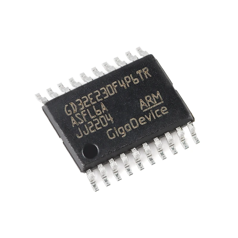 

10PCS/Pack original GD32E230F4P6TR TSOP-20 ARM Cortex-M23 32-bit microcontroller -MC