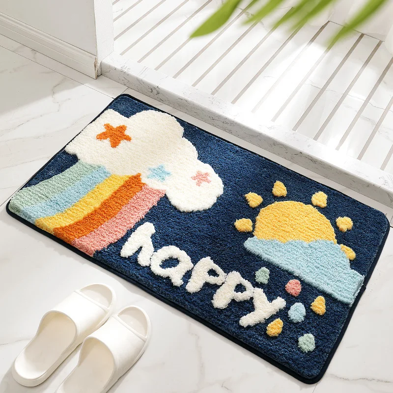 

Non slip carpet, bathroom absorbent floor mat