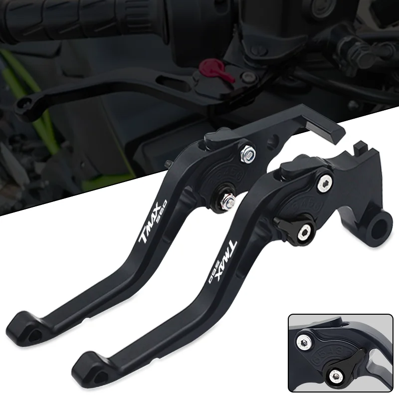 

Motorcycle Adjustable Short Brake Clutch Lever For YAMAHA tmax560 TMAX560 TMAX 560 TECH MAX 2019-2023 Handlebar Brake Clutch