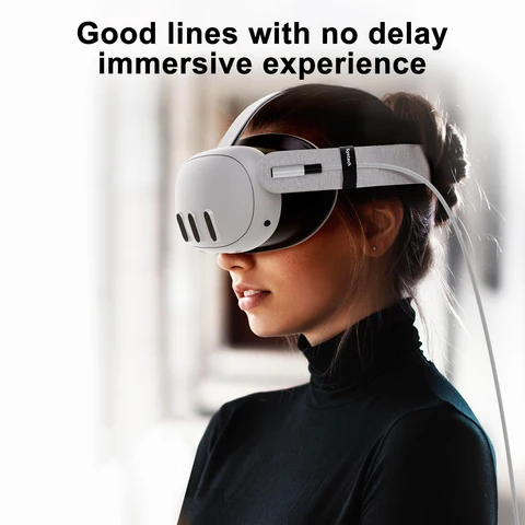 Кабель VR GQZJHOME USB A к Type C 5 м для Quest3/Quest3S, Quest2