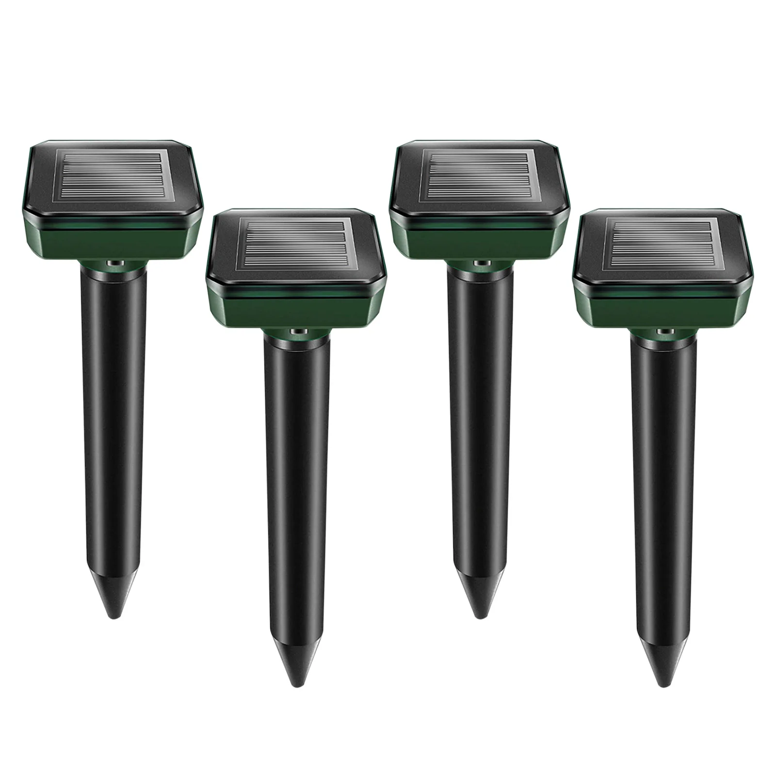 

4Pcs Mole Repeller Solar Driving Away Vole Gopher Snake for Home Outdoor Lawn Yard Garden Eco-Friendly Tools