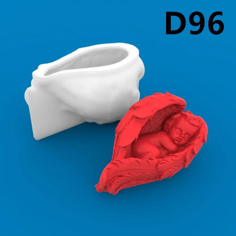 Детская силиконовая форма в виде свечи гипсовая для резьбы искусство украшения