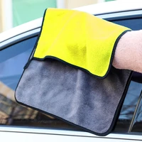 polyester fiber cleaning towel double sided car wipes cleaning wipes for car extra soft cleaning drying cloth car wash rags