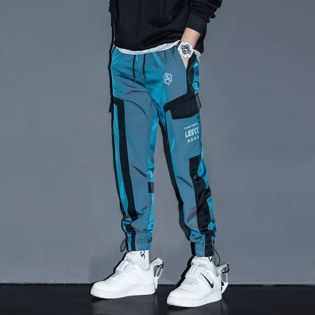 

Multi-pocket Trousers Trendy Streetwear Solid Sweatpants Pantalones Casuales Para Hombre Cargo Pants Fashion Hip Hop