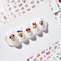 5pcs cartoon cartoon anime set nail art sticker mickey mouse nail art slider nail art diy decal