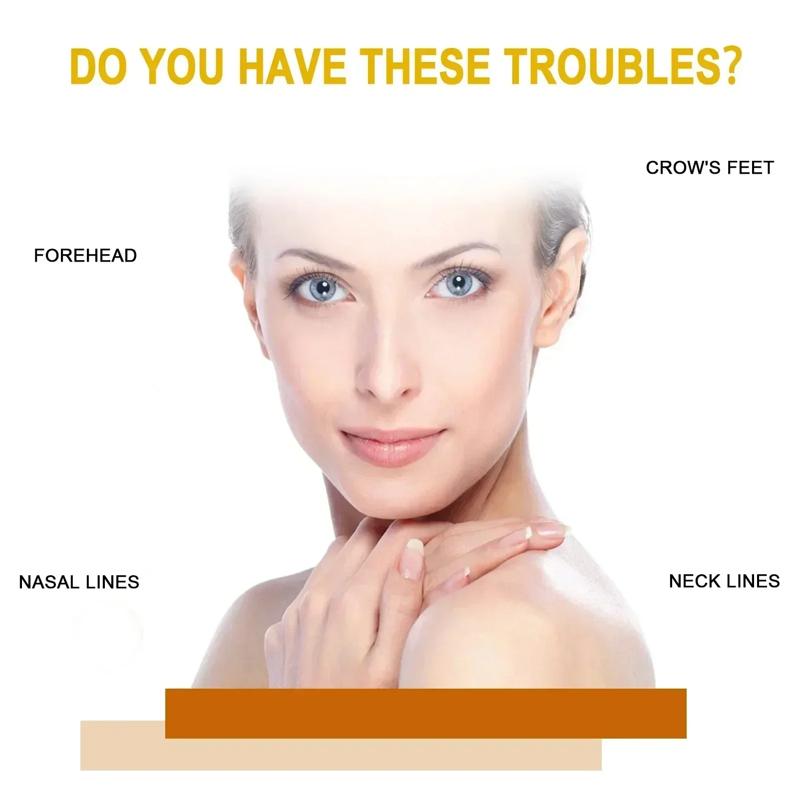 Коллагеновая Сыворотка для лица увлажняющая и мелкие морщинки вокруг глаз