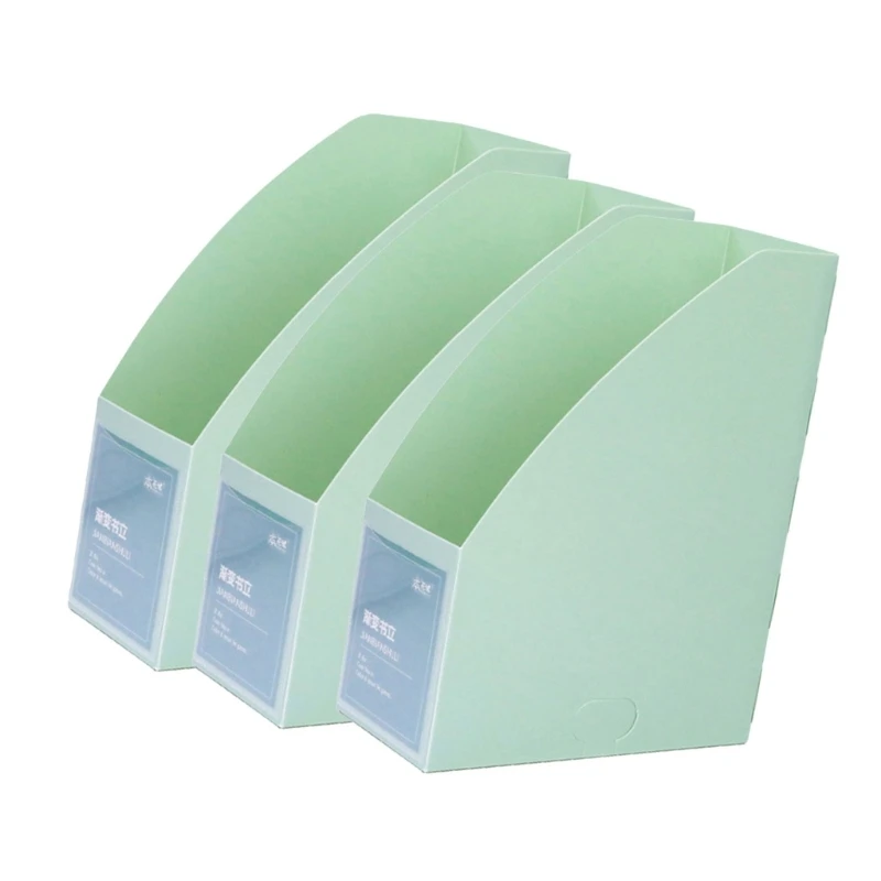 Y1UB 3 шт. настольная стойка для журналов органайзеры документов ящик хранения книг