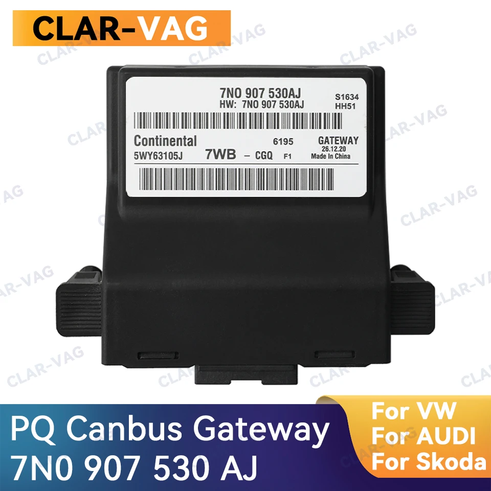 

OEM PQ Canbus Gateway for VW Jetta 5 MK5 Golf 6 MK6 Touran Passat B7 CC for Audi for Skoda Octavia 7N0907530AJ 7N0 907 530AJ