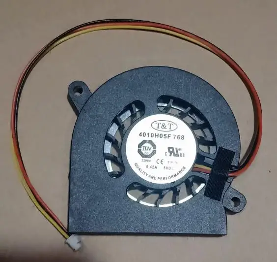 Новый Кулер Для процессора T & T 4010H05F 768 5V 0.42A 4CM вентилятор охлаждения ноутбука
