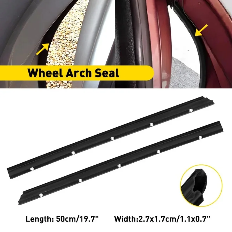 Уплотнительная лента для передних колесных арок RV для VW Transporter T5  T6 2003+ (левая и правая), комплект уплотнителей для защиты от непогоды. (art.: 3920daabb4590) - 3920daabb4590