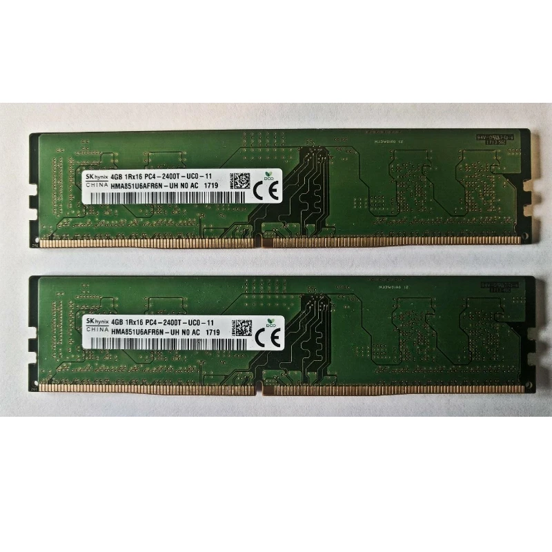 

RAM 4G 1RX16 PC4-2400T-UC0-11 DDR4 2400 desktop memory 1pcs