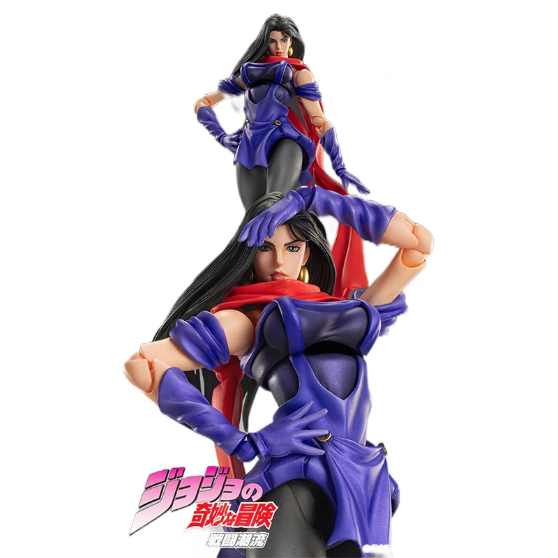 

In Stock Original MEDICOS-E SUPER ACTION STATUE JoJo's Bizarre Adventure Lisa Lisa Anime Figure Model Action Toys Gifts