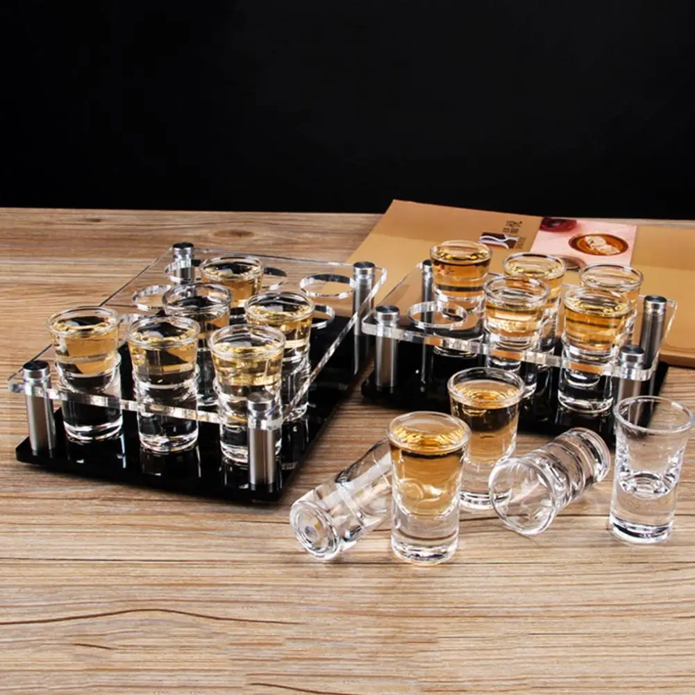 

Champagne Cup Holder Non-Deformed Champagne Cup Rack Wear-Resistant Standing Glass Acrylic Shots Cup Rack Transparent