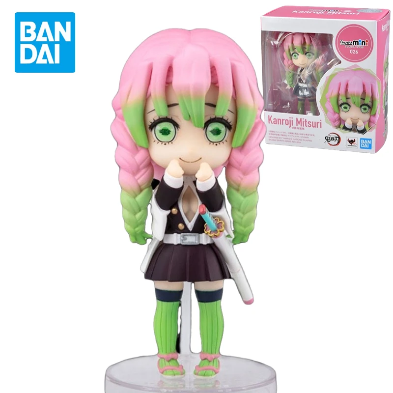 

Bandai Original Figuarts Mini 026 Demon Slayer Kanroji Mitsuri Anime Peripheral Toy Gift Ornament Collectible Model Figure