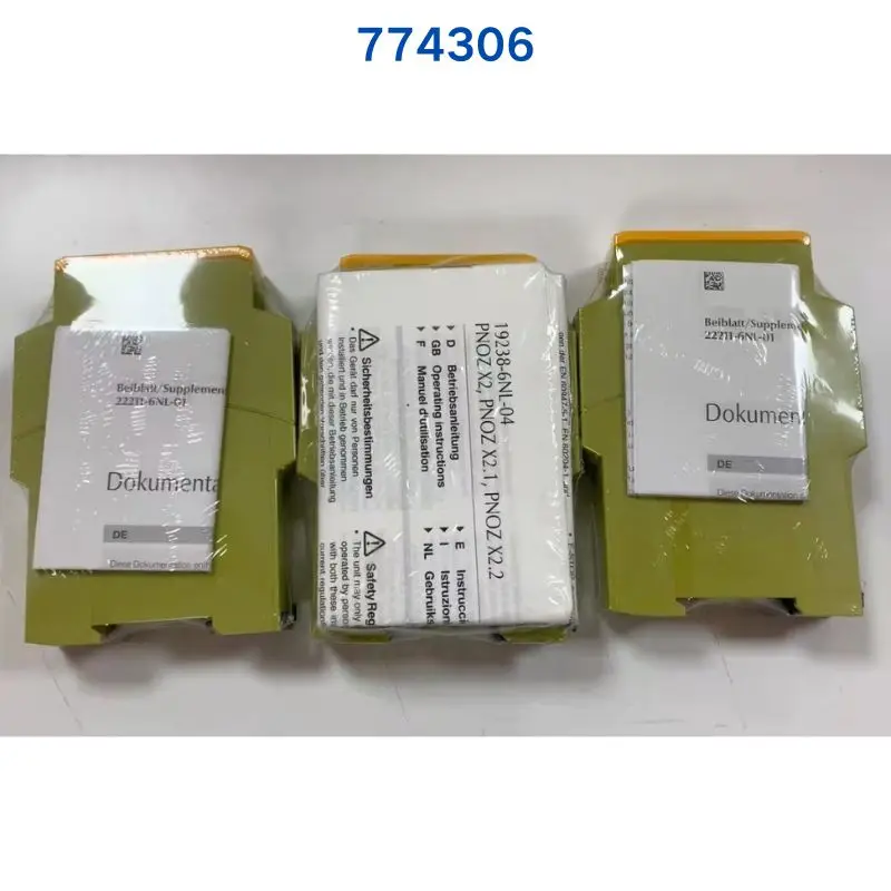 Совершенно новое реле PILZ PNOZ X2.1 24VAC/DC 2n/o 774306