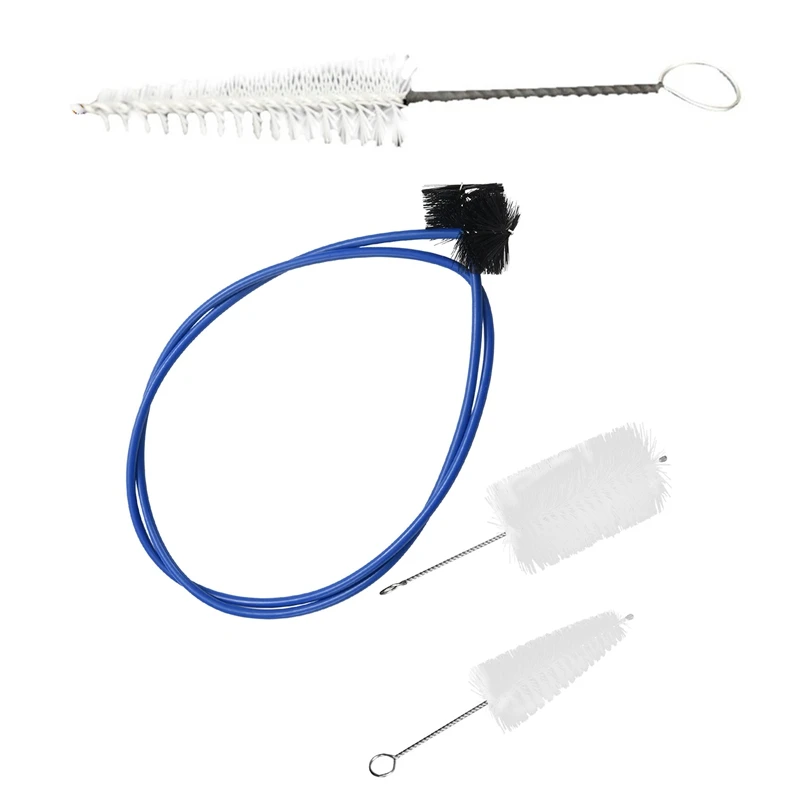 

Щетка для чистки мундштука 2 шт., для тромбония, трубы, французского гудка с 3 трубками, набор для ухода за обслуживанием