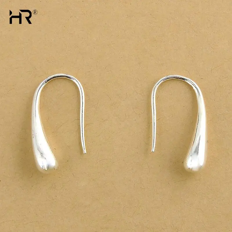 Серебряные серьги модные украшения каплевидные/капли воды/капли дождя висячие