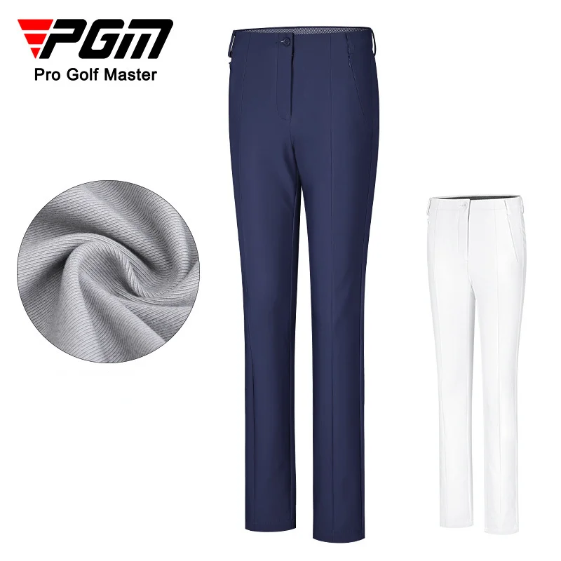 PGM Golf Women's Pants Autumn Winter Capris Keep Warm and Cold Soft Skin Friendly Light Heating Inner Lining KUZ135