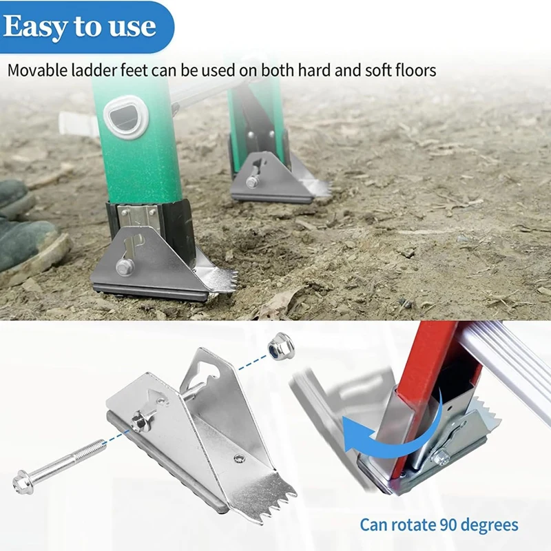 Комплект башмаков 26-2 детали удлинительной лестницы удлинительные ножки