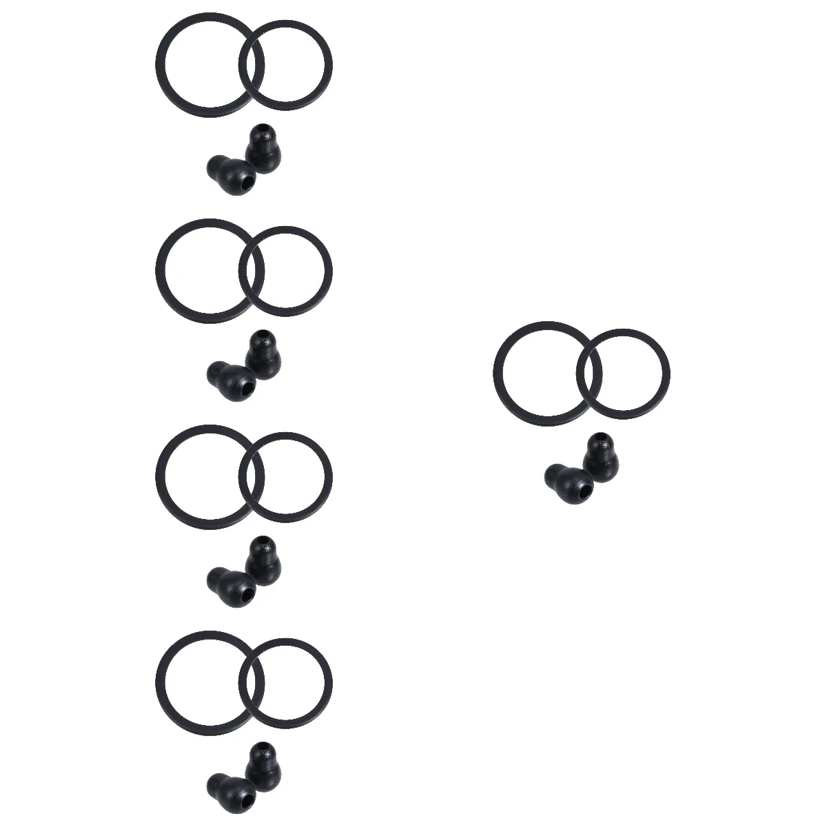 

10 комплектов, силиконовые штекеры для наушников