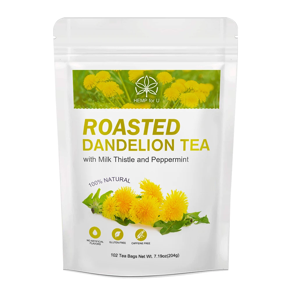 

HFU Healthy Herbal Dandelion Tea Bag Relieve High Blood Pressure Hyperlipidemia & Diabetes Detox Clean the Lungs Treat Insomnia