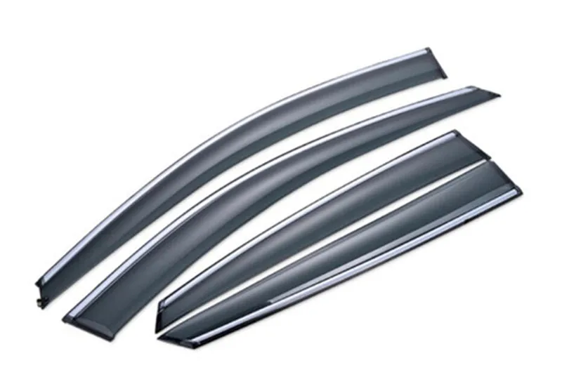 

Автомобильный Стайлинг для Mitsubishi ASX 2011-2018, акриловый ветрозащитный козырек, защита от дождя и солнца