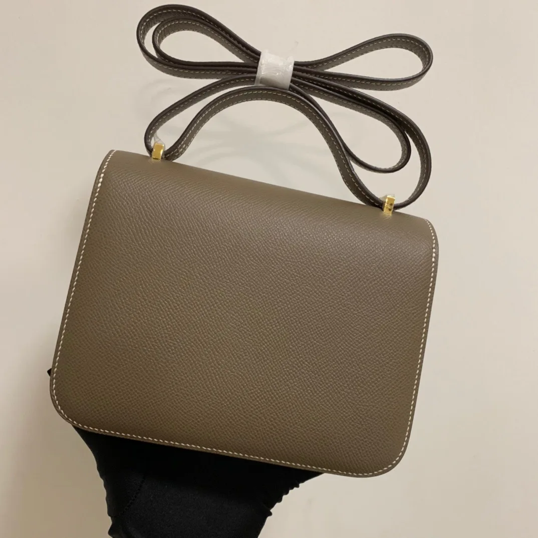 

KK 19cm 25cm Luxury Bags For Women 2023 Top Quality Genuine Leather Shoulder Bag Female Designer Handbag Hand sewn