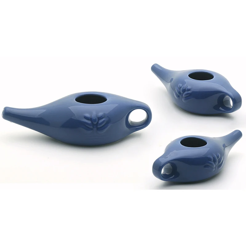

Allergy Nose Cleaning Equipment Portable Pot Neti Nose Wash Ceramic Neti Pot Nose Washing Kit For Outdoor Hiking Sinus Rhinitis