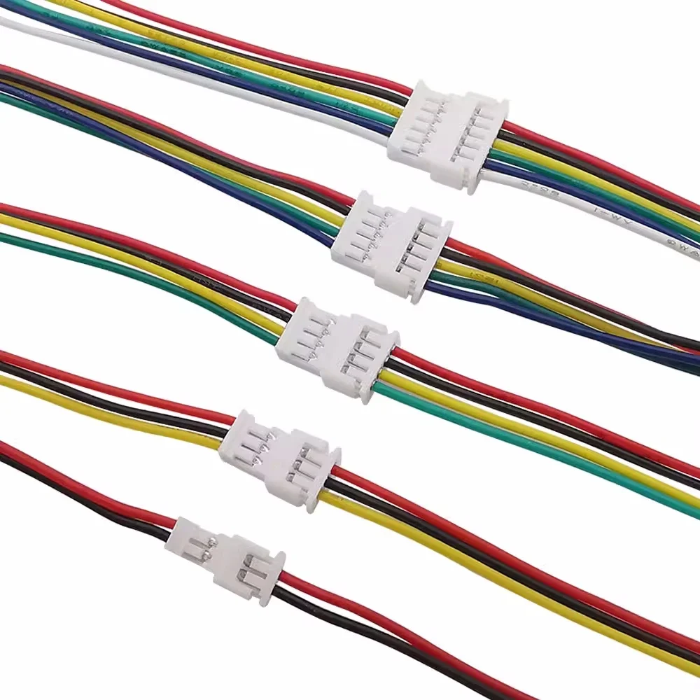 

Micro JST 1.25mm 2/3/4/5/6P разъем, провод, 10 шт