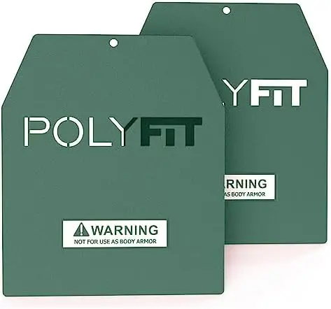

Vest Plates - Weighted Plates for Strength Training Weight Vests - 4lb, 6lb, 9lb, 14lb Pairs