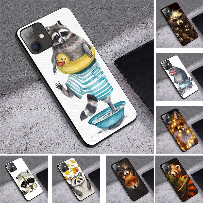 

Чехол для Oppo A52 A92 A72 A32 A53 A33 A94 F9 F19 F11 Pro A59 F1S A77 F3 A83 A1 F5 A73 F7 F11 A9 C2 5i 6i C3 C11 уникальный енот
