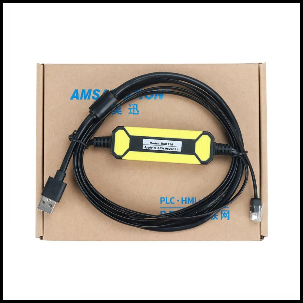 CNC USB11A suitable for SEW inverter panel USS21A data debugging cable USB port PLC download line
