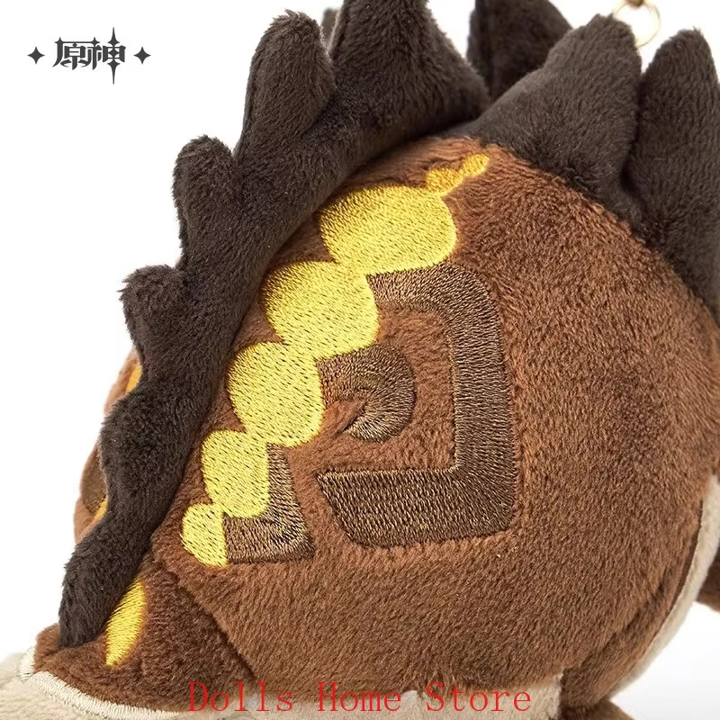 Официальная игра Genshin Impact Zhong Li Azhdaha плюшевый кулон аниме мультфильм брелок для