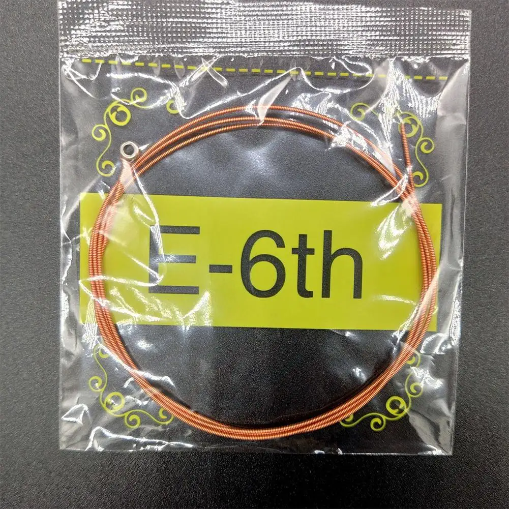 

Acoustic Guitar Strings E-1st B-2nd G-3rd D-4th A-5th E-6th Single String Stainless Steel Wire Guitar Replacement Parts