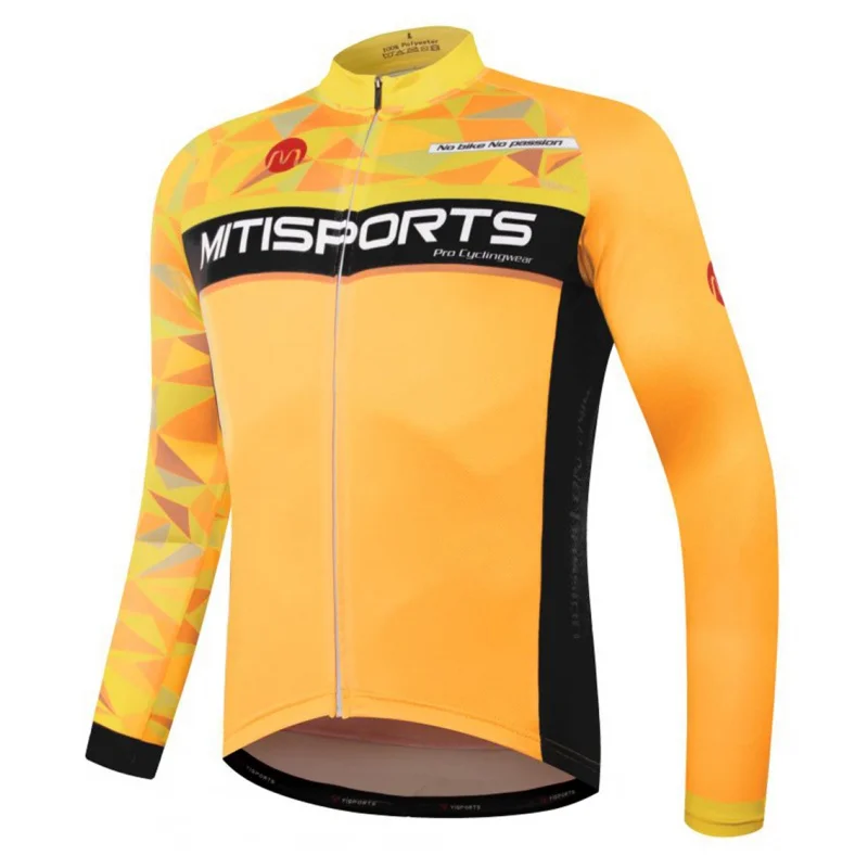 

Mtsps 2018 camisa masculina de manga longa para ciclismo mtb roupa de bicicleta seca respirável camisa esportiva stretch de 4 vi