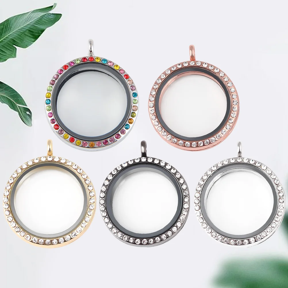 

Photo Pendant Charms Frame Picture Alloy Case Bouquet Ornaments Locket Diy Jewelry