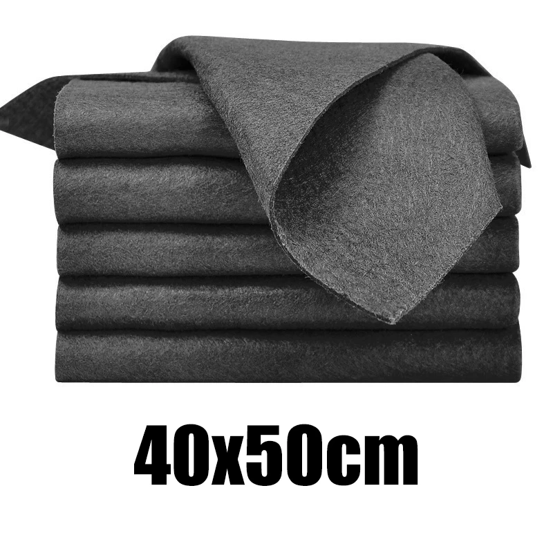 Волшебная ткань из микрофибры для автомобиля, толстая Волшебная салфетка для чистки без разводов, многоразовые салфетки из микрофибры для окон, полотенце для стекла