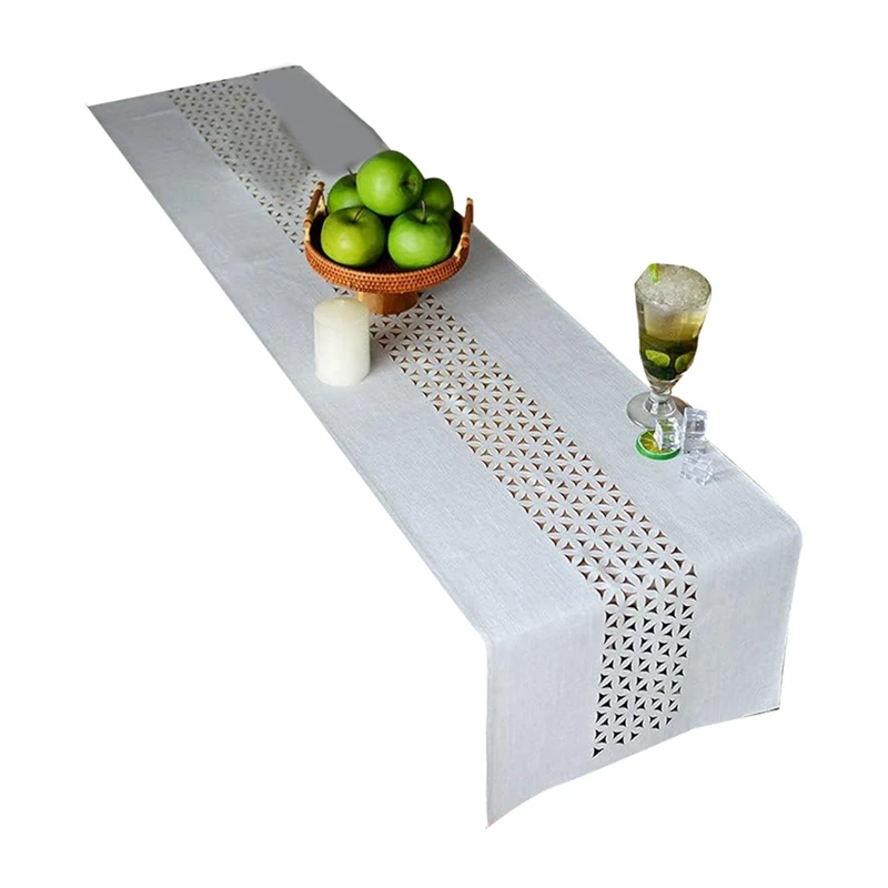 

Rectangle Table Runners Fabric Home Garden Table Runner For Picnics Indoor And Outdoor Dining Holiday (16 X 70 Inch)