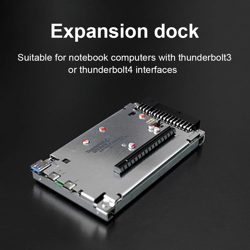 

Док-станция для ноутбука Thunderbolt 3/4 с внешним графическим процессором, 60 Вт