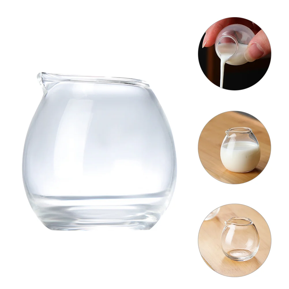 

Coffee Latte Cup Pouring Creamer Syrup Pitcher Small Creamer Pitcher Gravy Pourer Small Sauce Pitcher