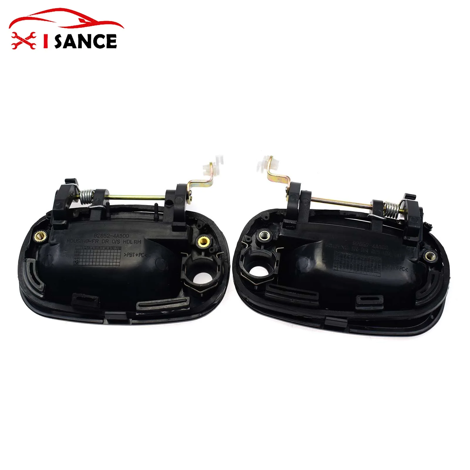Передние левые и правые наружные дверные ручки ISANCE для Hyundai H1 Starex 1998 1999 2000 2001 2002