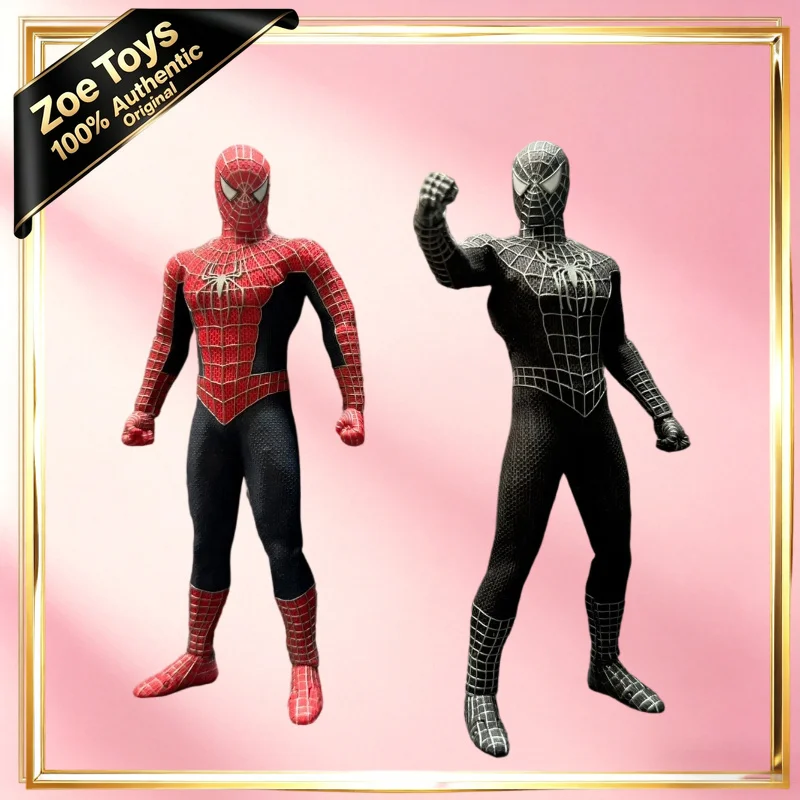 Фото В наличии: Коллекционная фигурка WELIKE WEB SLINGER WLT04 или WLT05 Тоби Магуайра (Человек-паук) в красном костюме, масштаб 1/12. Идеальный подарок для фанатов. №1