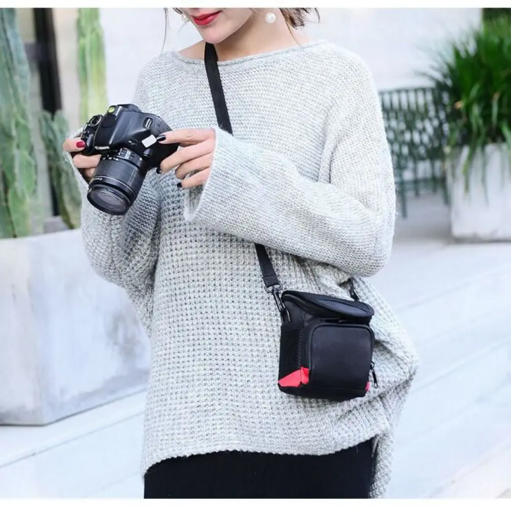 Водонепроницаемая сумка для зеркальной камеры нейлоновая цифровая через плечо с