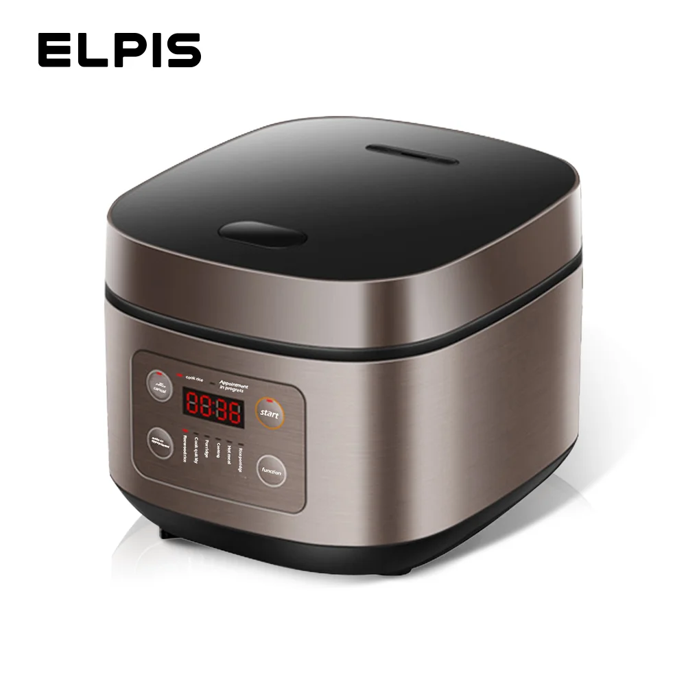 

ELPIS 4L Rice Cooker Electric Intelligent Cooker Household 2-6 People Multifunctional Cooking Machine Nonstick Pot Food Warmer